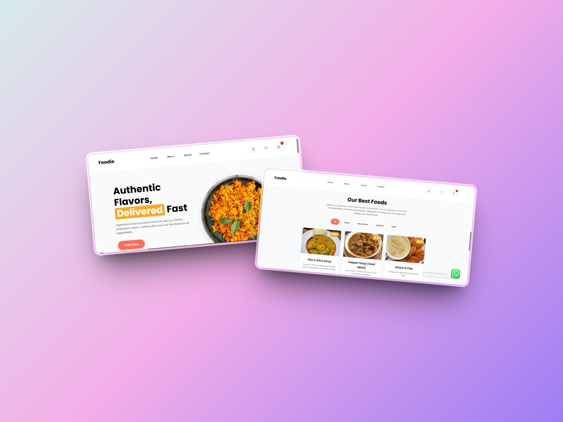 Restaurant Web App